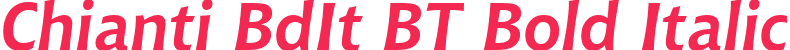 Chianti BdIt BT Bold Italic